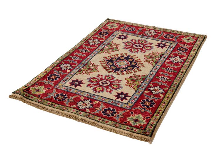 Detail image of 2' x 3' Hand Knotted Kazak Rug