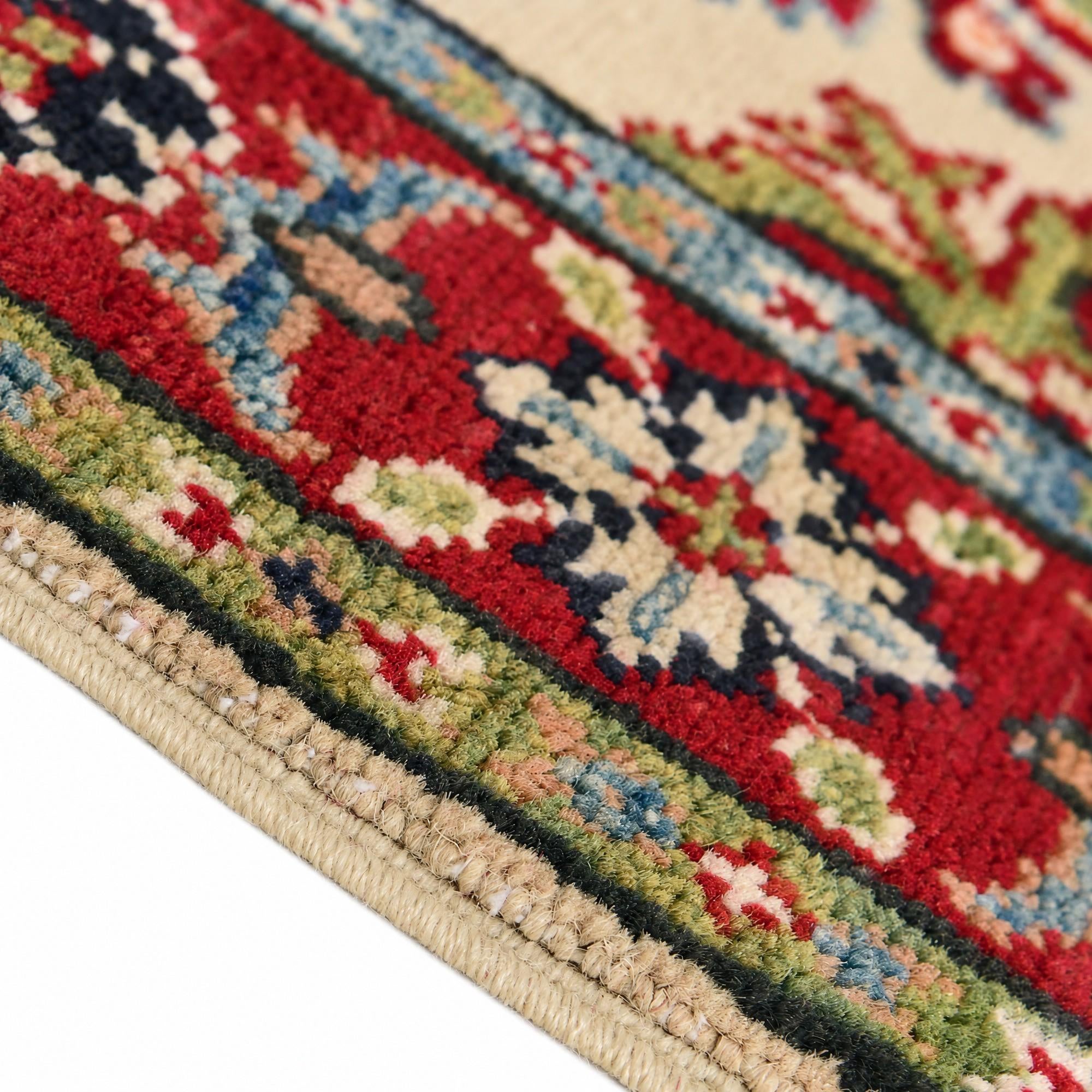 60cm x 90cm Hand Knotted Kazak Rug