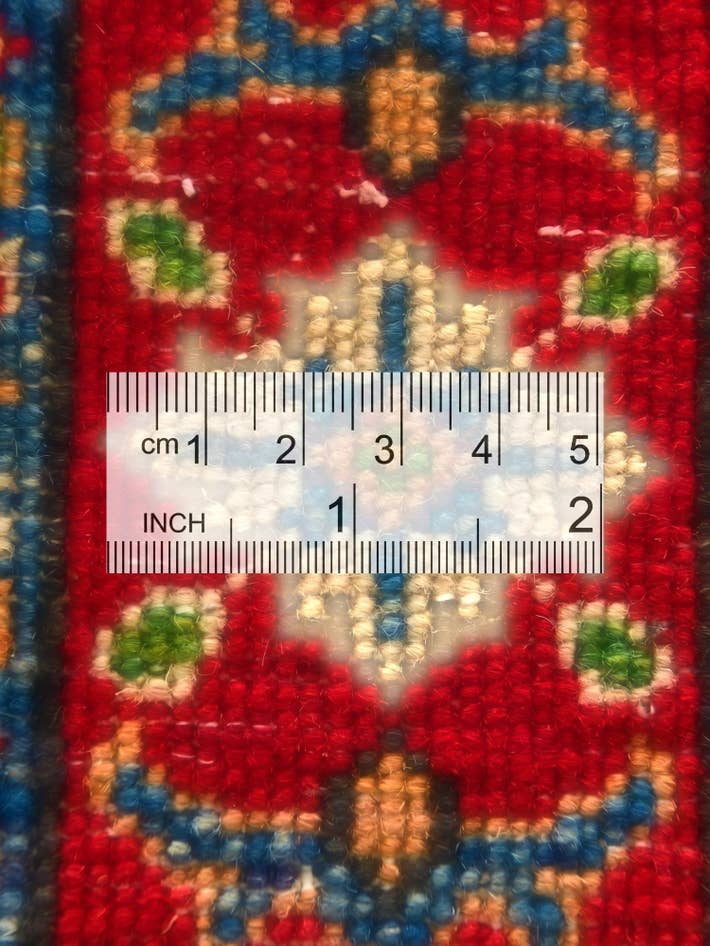 Detail image of 2' x 3' Hand Knotted Kazak Rug