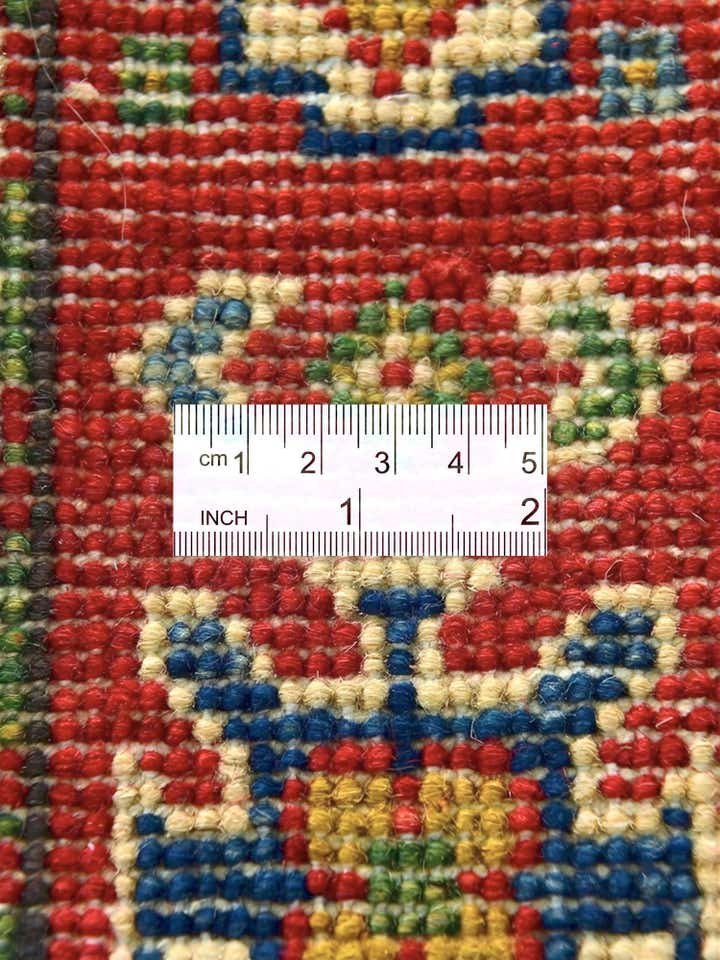 2' x 3' 1 Hand Knotted Kazak Rug