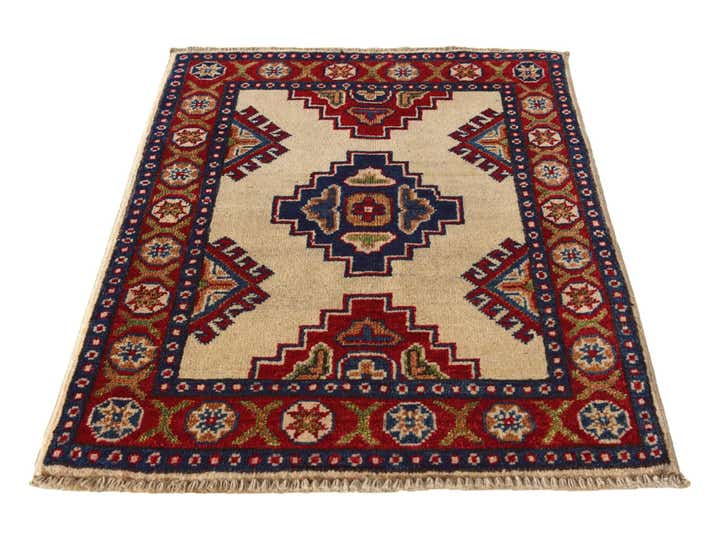 2' 2 x 3' Hand Knotted Kazak Rug