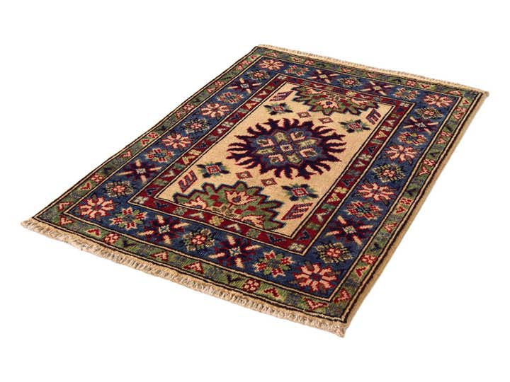2' x 2' 10 Hand Knotted Kazak Rug