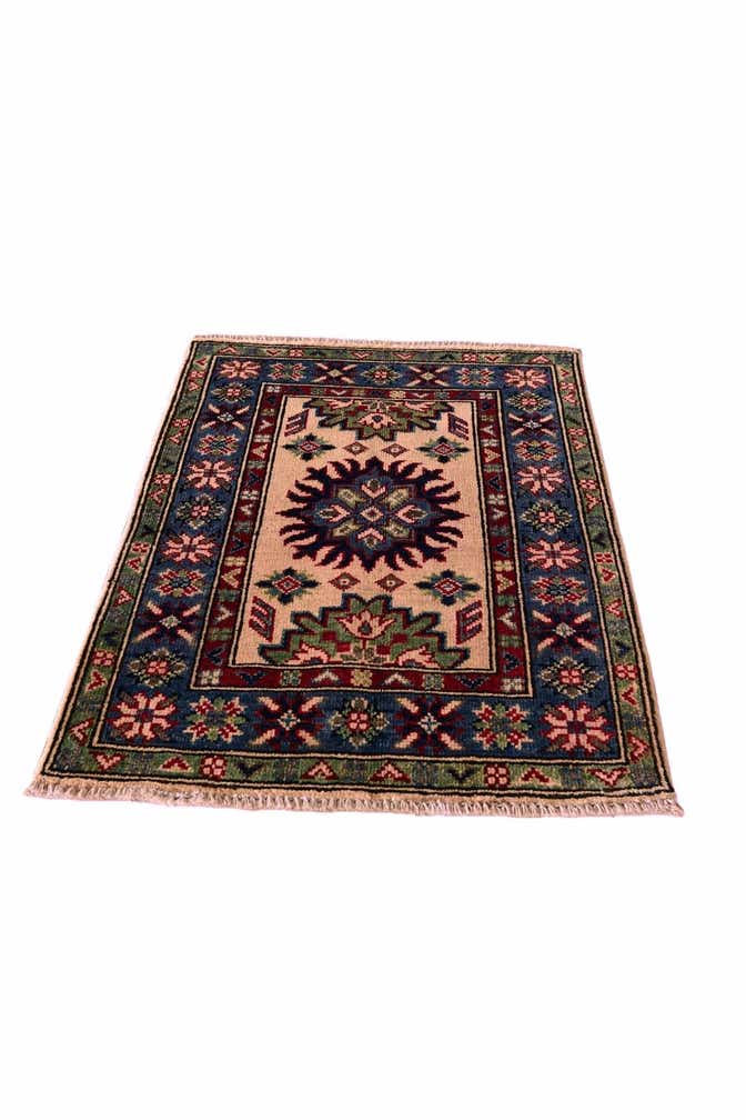 2' x 2' 10 Hand Knotted Kazak Rug