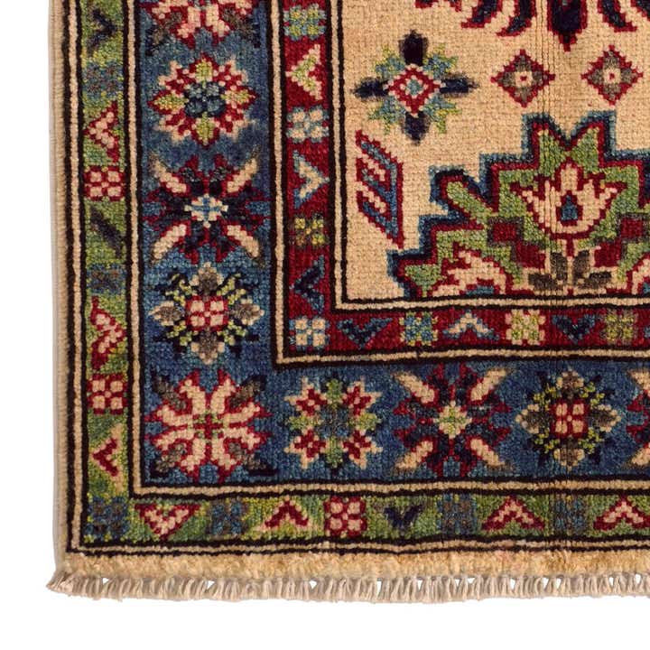 2' x 2' 10 Hand Knotted Kazak Rug