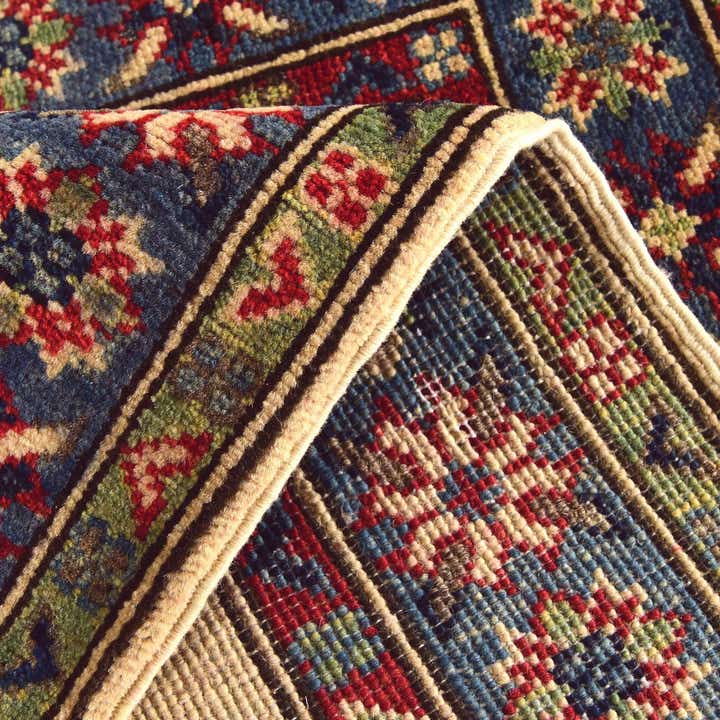 2' x 2' 10 Hand Knotted Kazak Rug