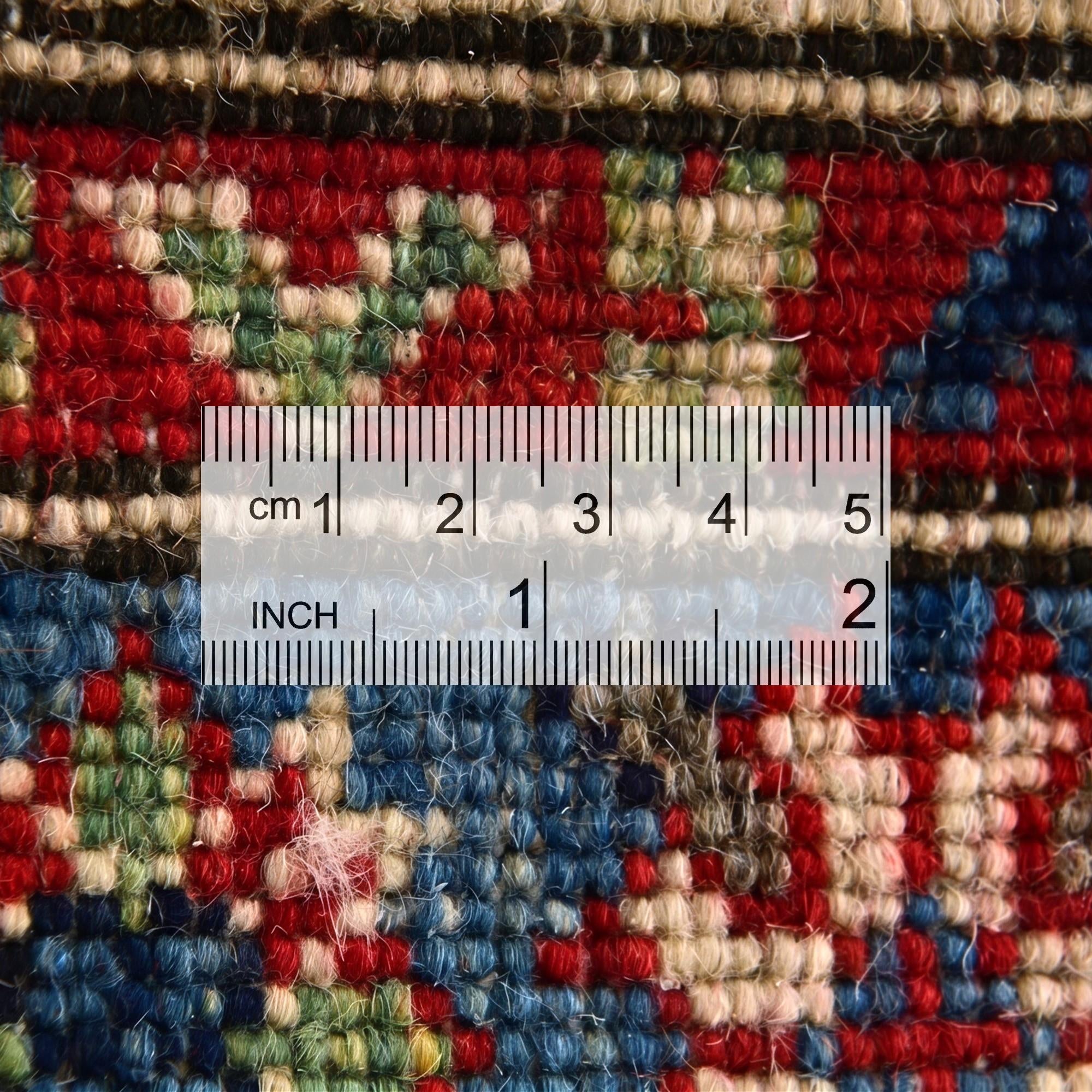 2' x 2' 10 Hand Knotted Kazak Rug