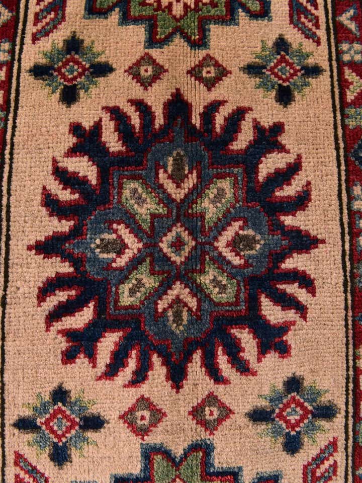 2' x 2' 10 Hand Knotted Kazak Rug