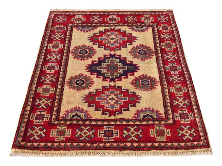 2' 1 x 2' 11 Hand Knotted Kazak Rug