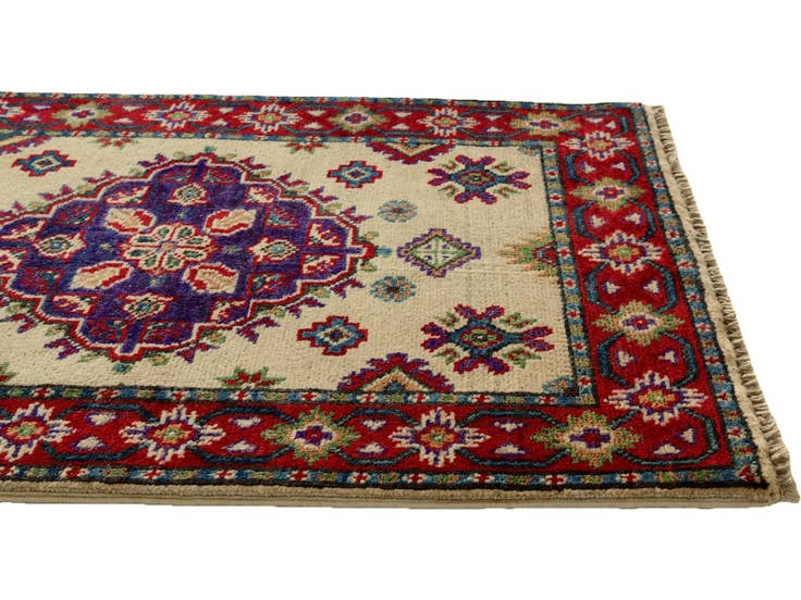 Detail image of 2' x 3' 3 Hand Knotted Kazak Rug
