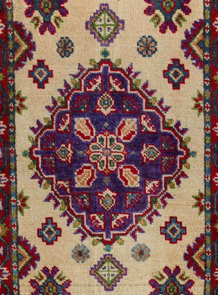 2' x 3' 3 Hand Knotted Kazak Rug