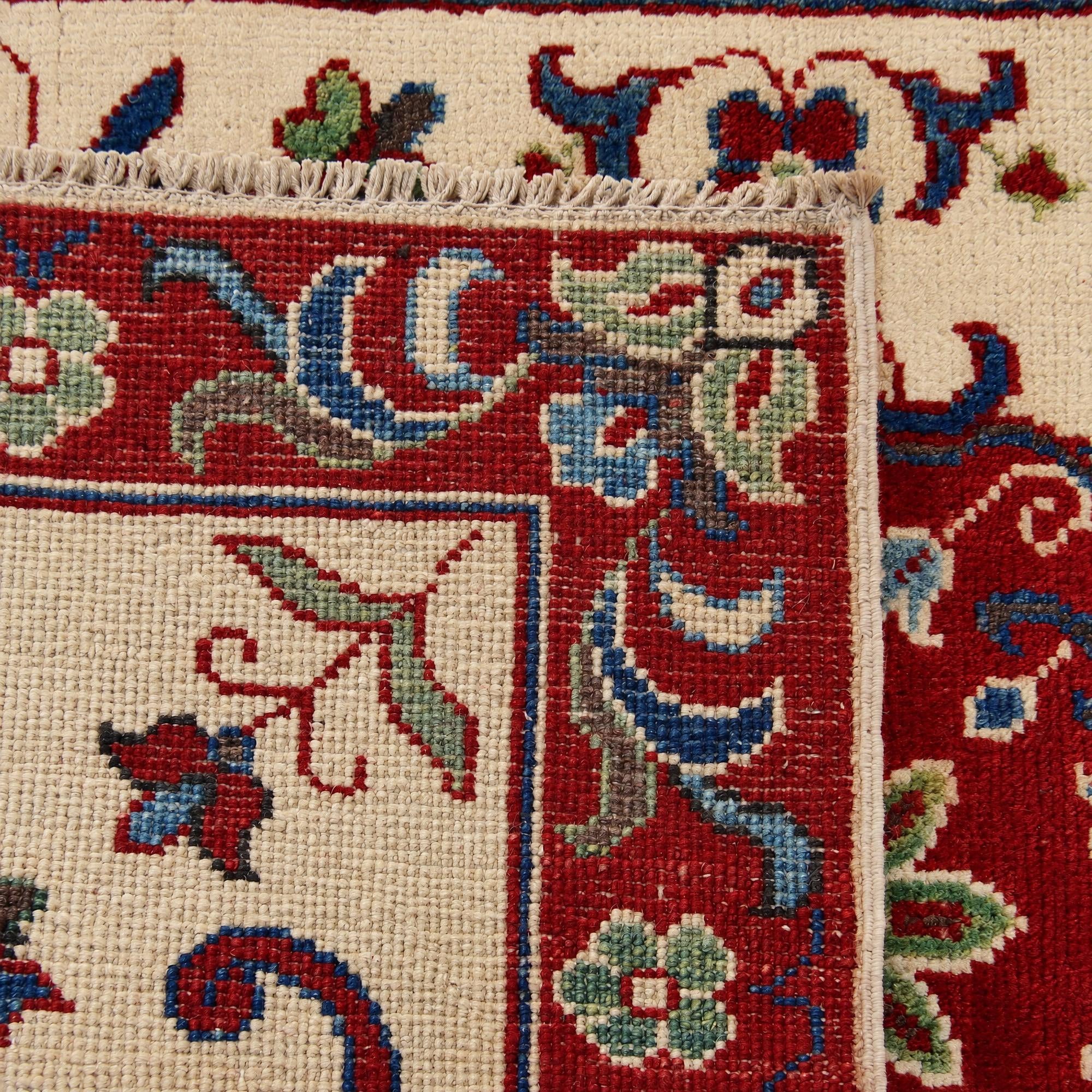 80cm x 120cm Hand Knotted Kazak Rug
