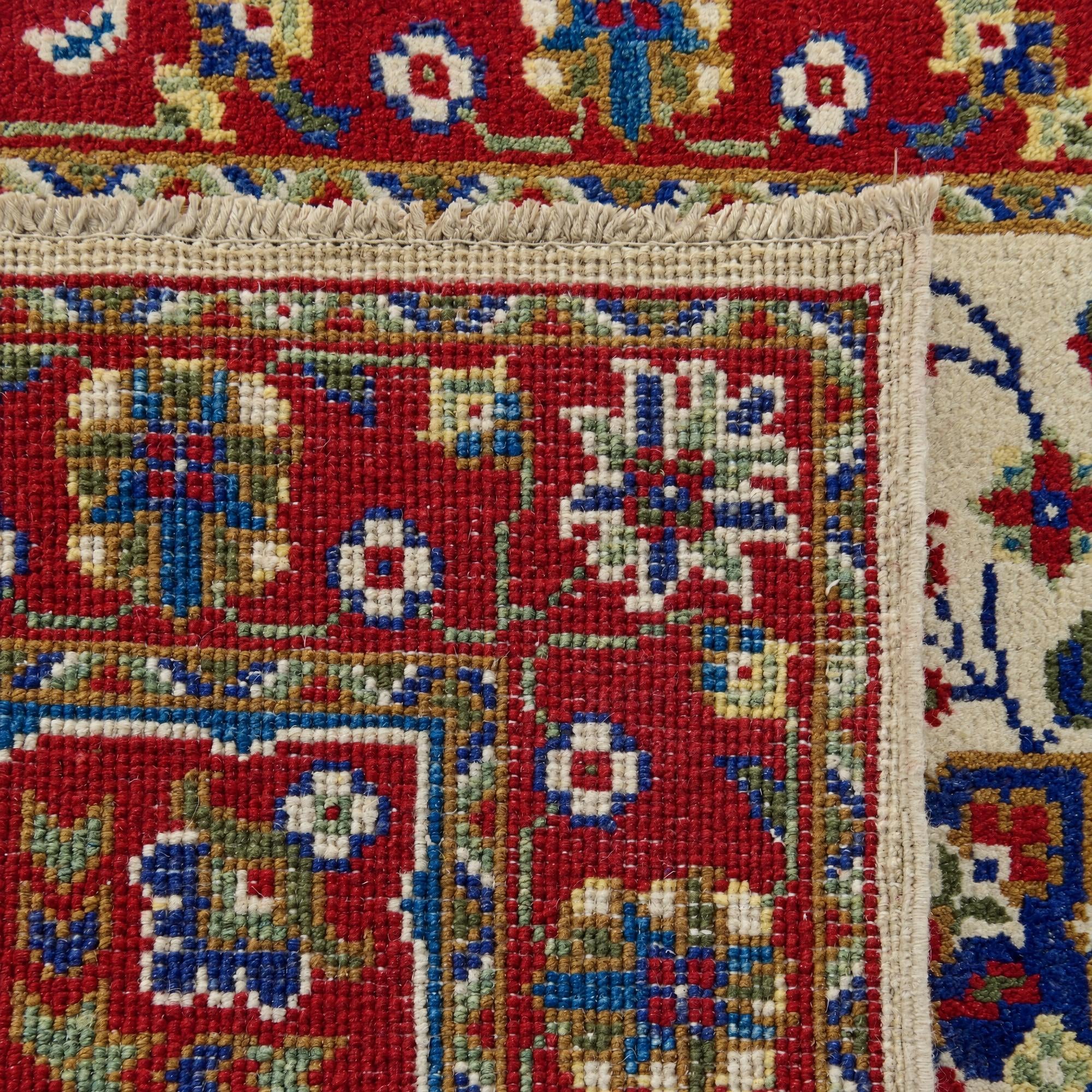80cm x 125cm Hand Knotted Kazak Rug