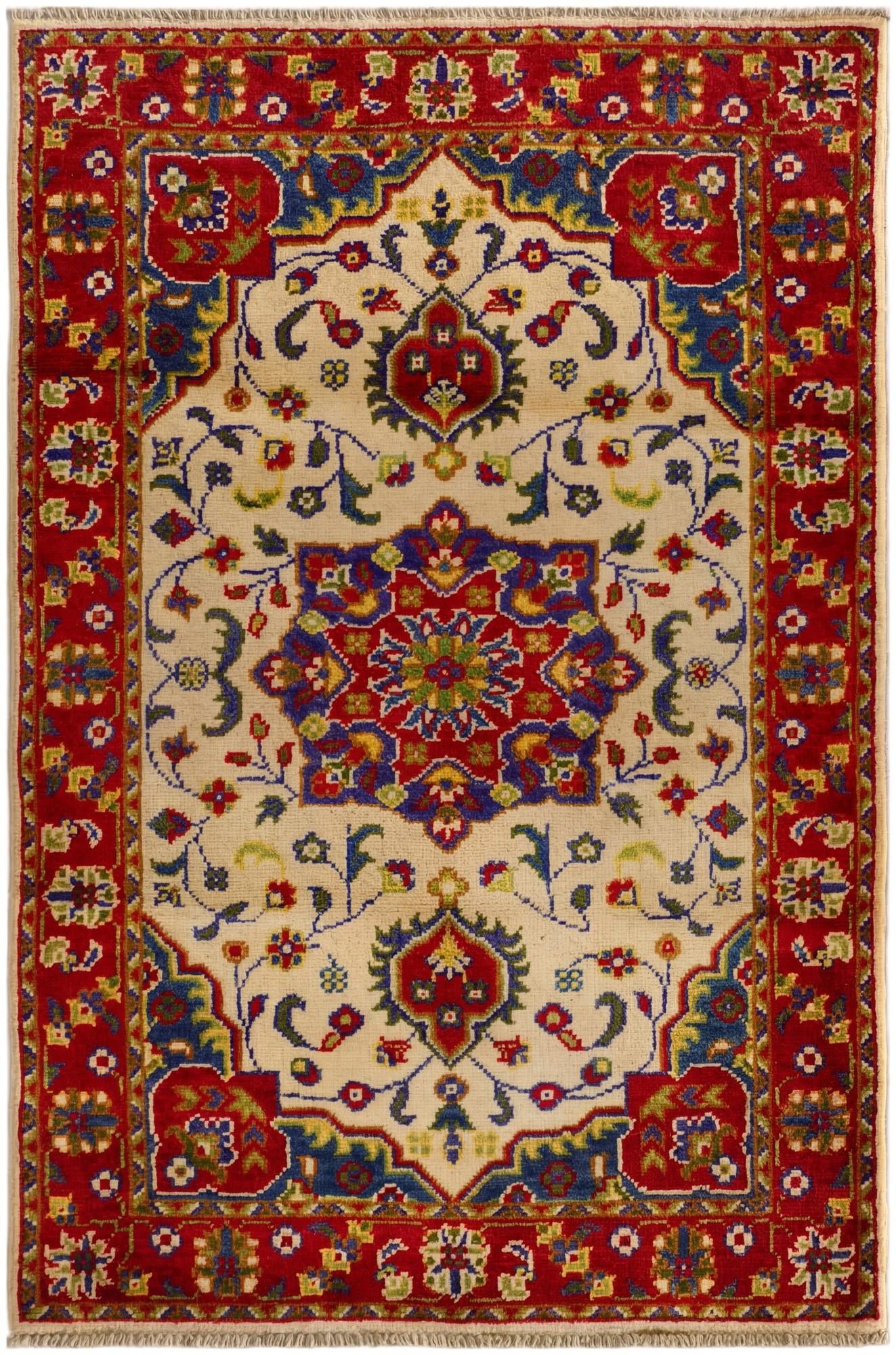 2' 8 x 4' 2 Hand Knotted Kazak Rug