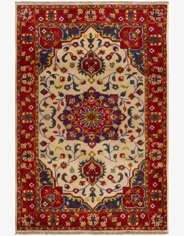 2' 8 x 4' 2 Hand Knotted Kazak Rug