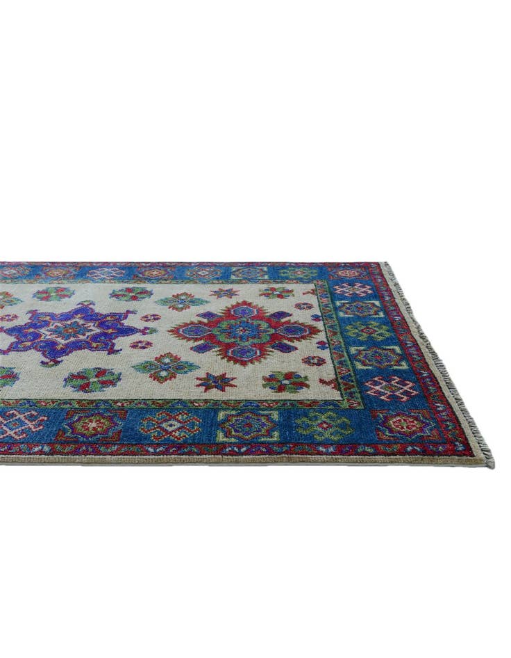 Detail image of 2' 9 x 4' 3 Hand Knotted Kazak Rug