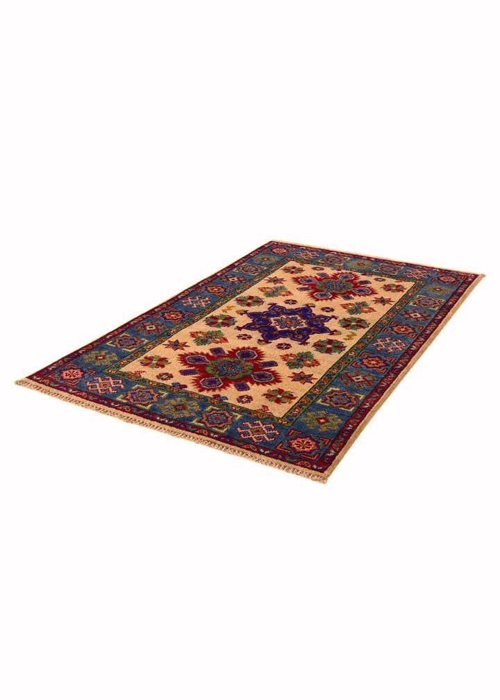 2' 7 x 4' 2 Hand Knotted Kazak Rug