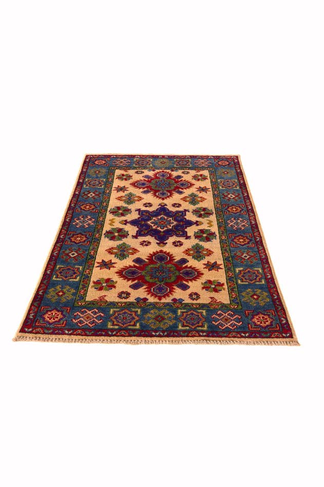 Detail image of 2' 7 x 4' 2 Hand Knotted Kazak Rug