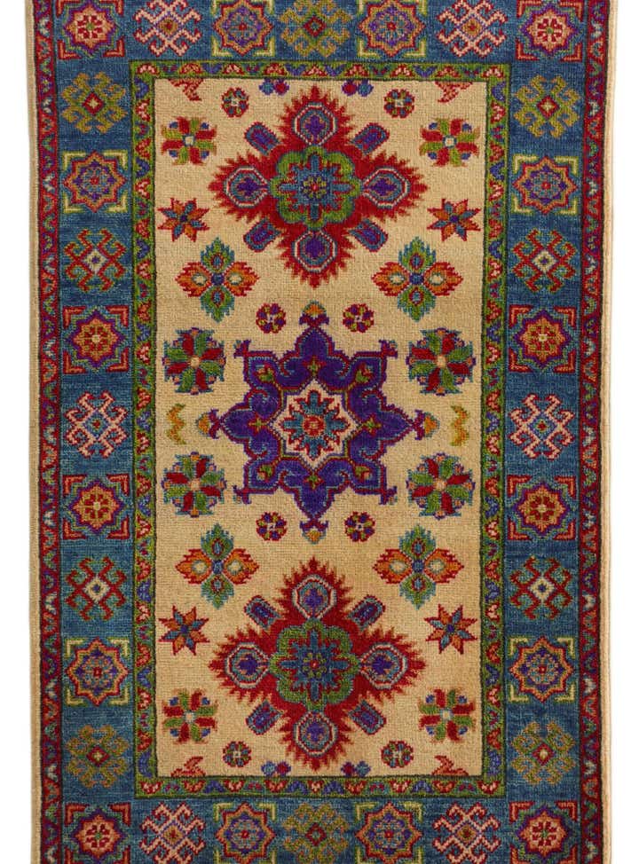 2' 7 x 4' 2 Hand Knotted Kazak Rug