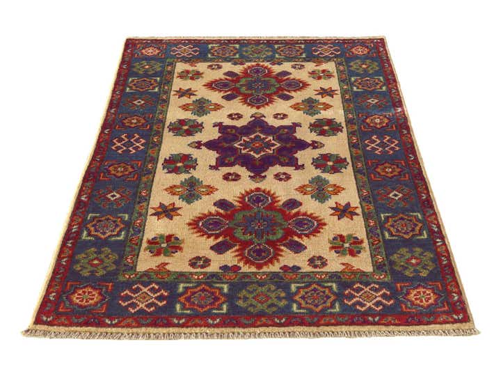 2' 9 x 4' 2 Hand Knotted Kazak Rug