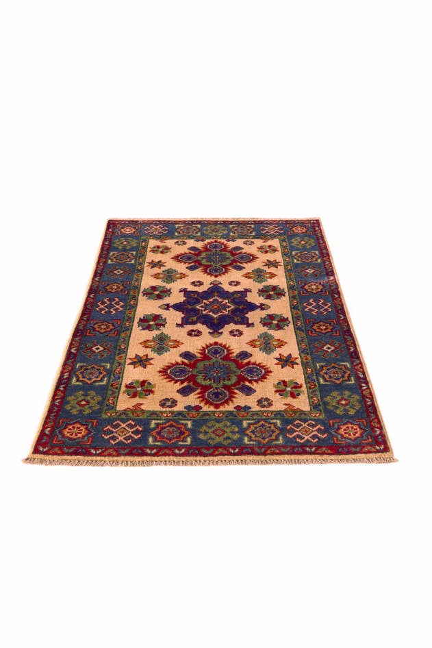 Detail image of 2' 9 x 4' 2 Hand Knotted Kazak Rug