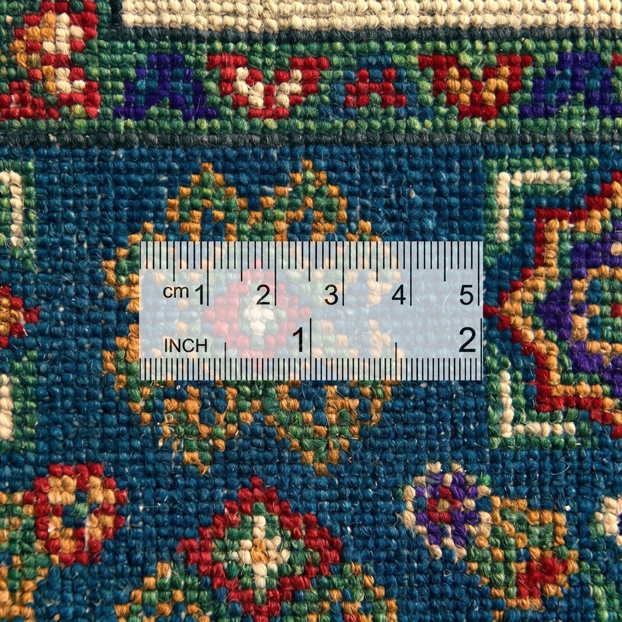 2' 9 x 4' 2 Hand Knotted Kazak Rug