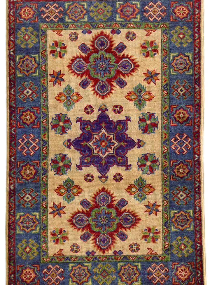 2' 9 x 4' 2 Hand Knotted Kazak Rug