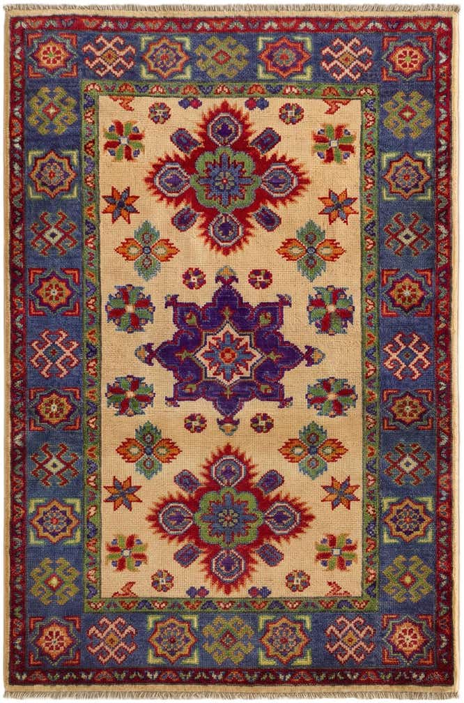 2' 9 x 4' 2 Hand Knotted Kazak Rug