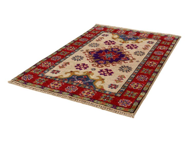 Detail image of 2' 1 x 3' 1 Hand Knotted Kazak Rug