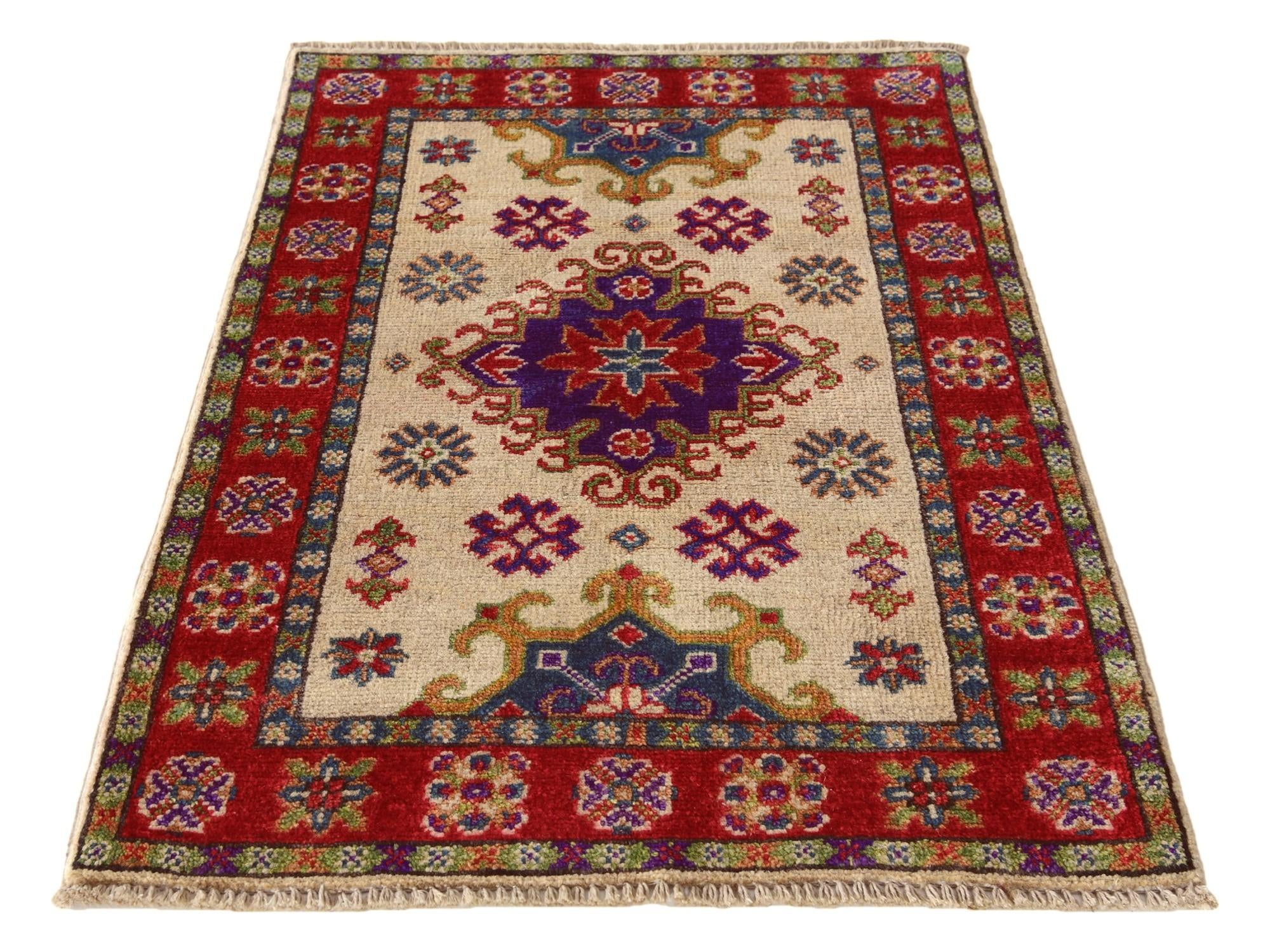 2' 1 x 3' 1 Hand Knotted Kazak Rug