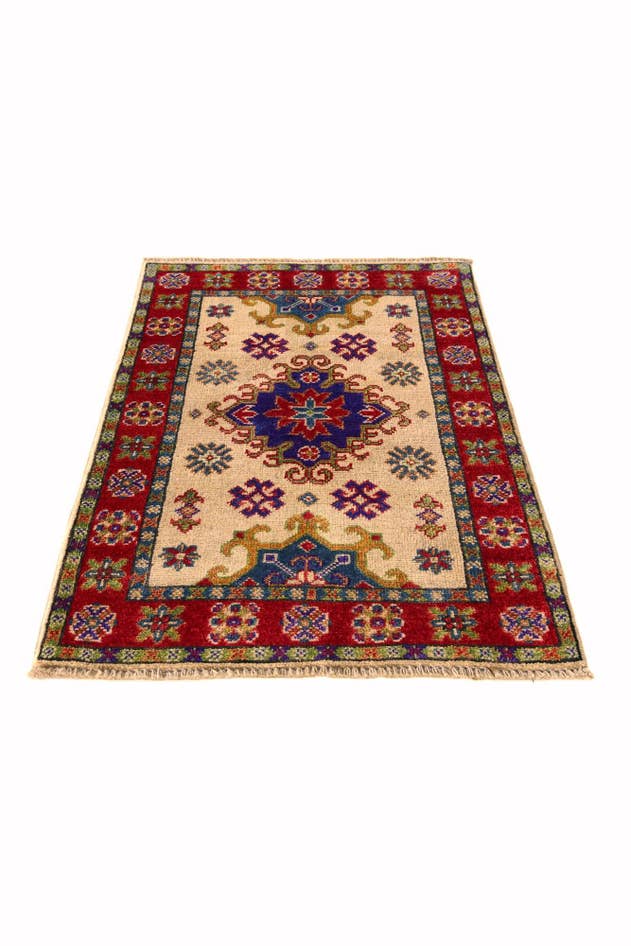 Detail image of 2' 1 x 3' 1 Hand Knotted Kazak Rug
