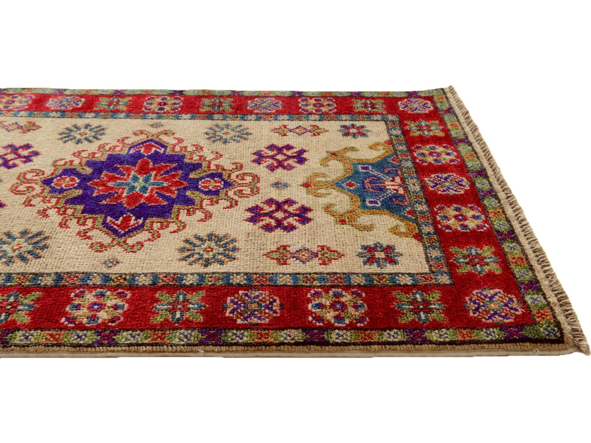 2' 1 x 3' 1 Hand Knotted Kazak Rug