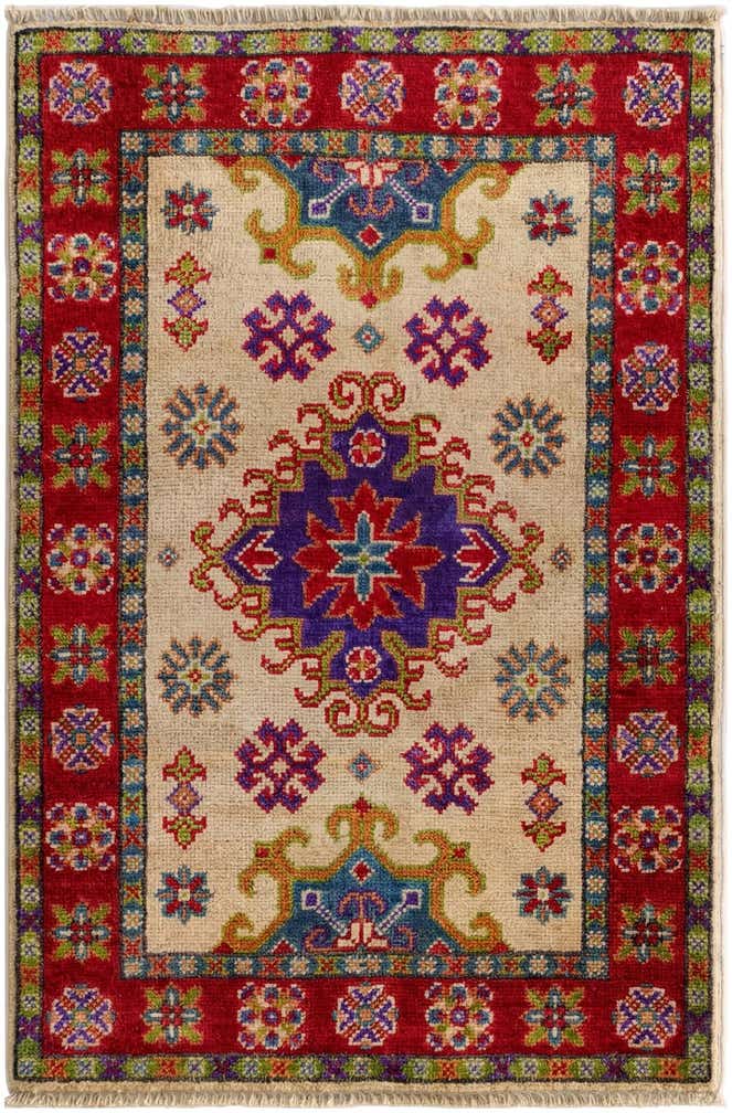 2' 1 x 3' 1 Hand Knotted Kazak Rug