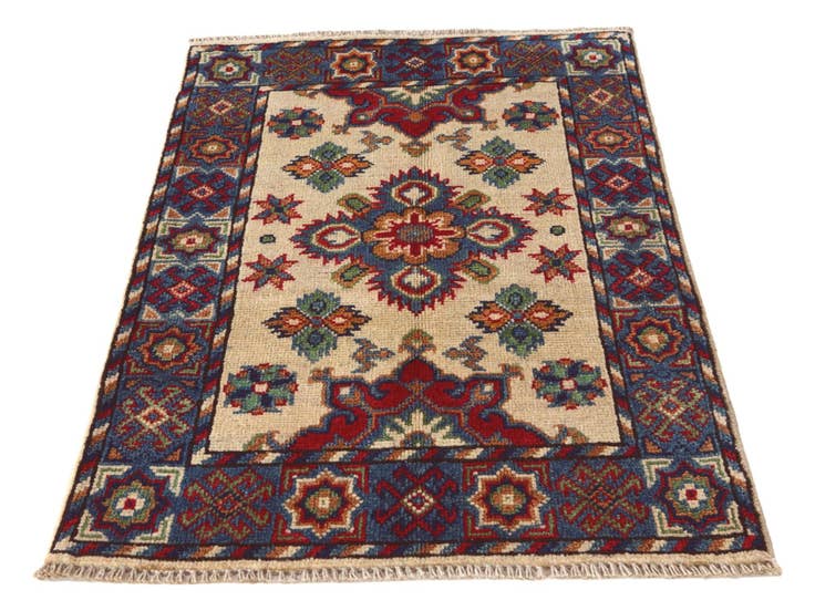 Detail image of 2' x 3' Hand Knotted Kazak Rug