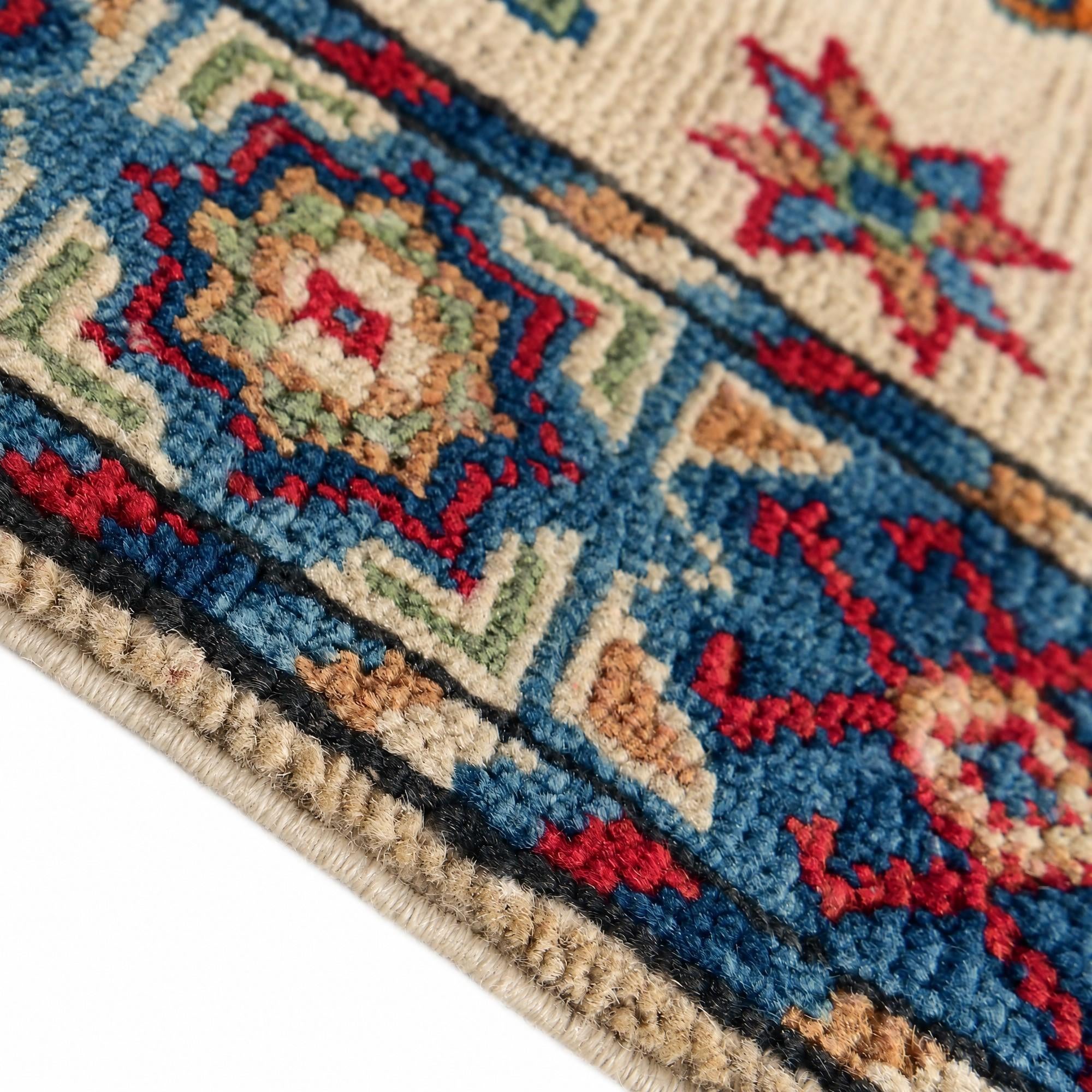 60cm x 90cm Hand Knotted Kazak Rug