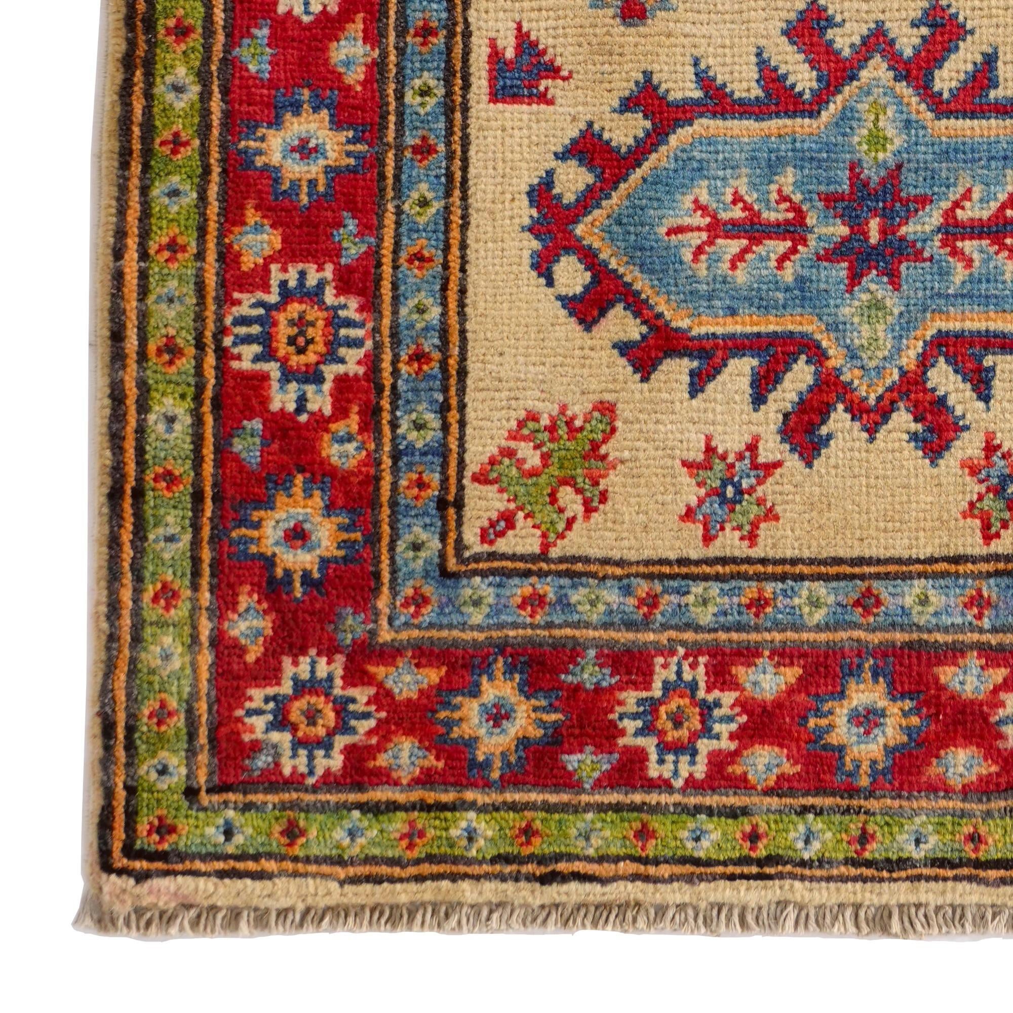 2' 1 x 3' 1 Hand Knotted Kazak Rug