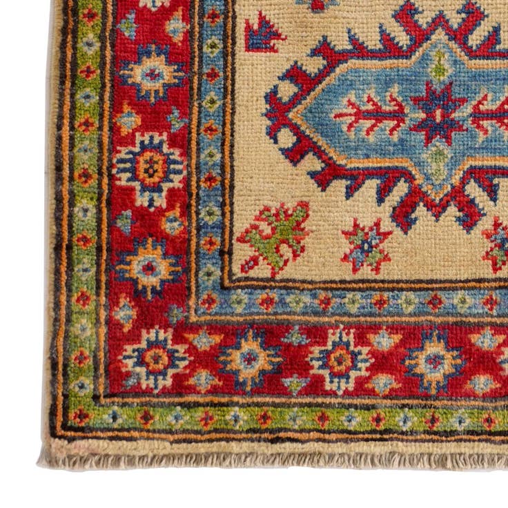Detail image of 2' 1 x 3' 1 Hand Knotted Kazak Rug