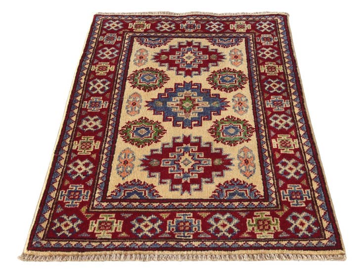 Detail image of 2' x 3' Hand Knotted Kazak Rug