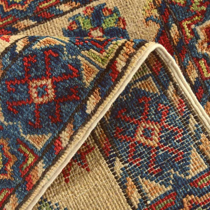 1' 10 x 3' Hand Knotted Kazak Rug