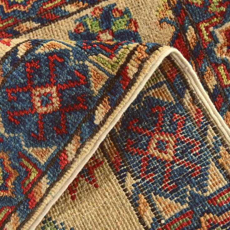 Detail image of 1' 10 x 3' Hand Knotted Kazak Rug