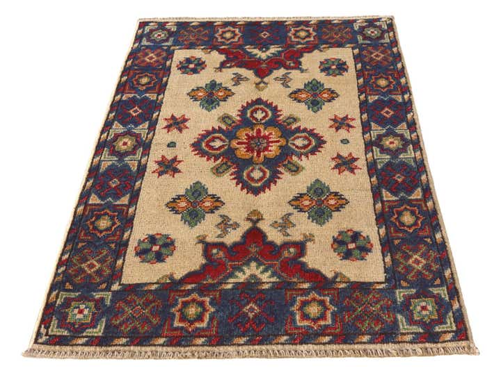 2' 1 x 3' 2 Hand Knotted Kazak Rug