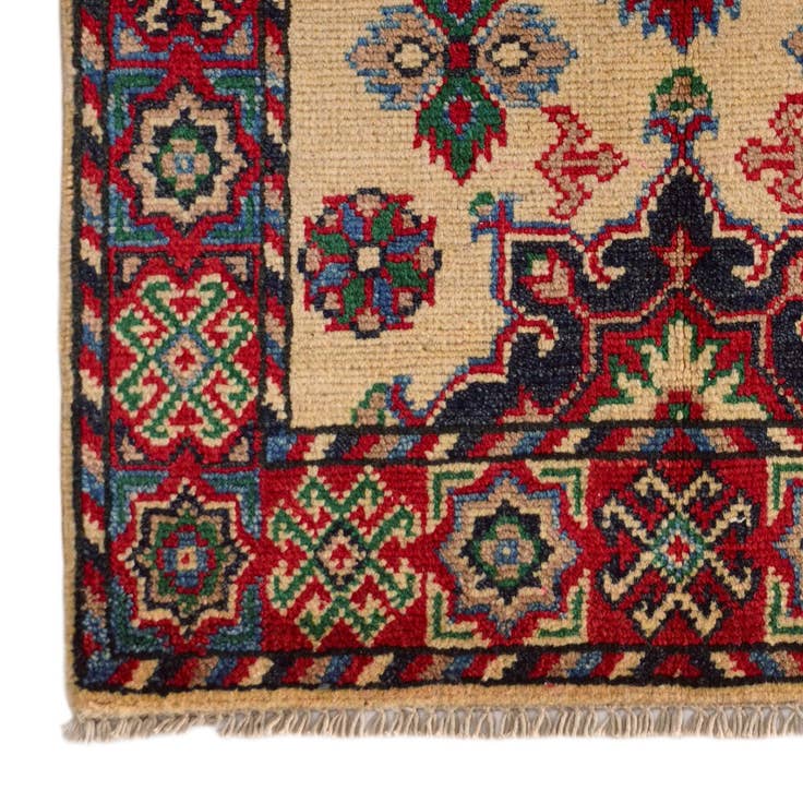 Detail image of 2' x 3' Hand Knotted Kazak Rug