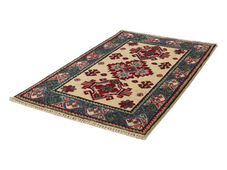 Detail image of 2' x 3' 2 Hand Knotted Kazak Rug