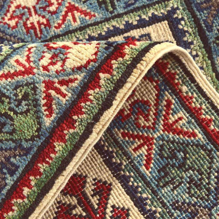 2' x 3' 2 Hand Knotted Kazak Rug