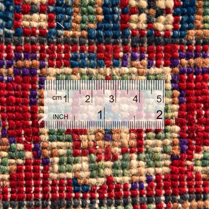 1' 10 x 3' Hand Knotted Kazak Rug