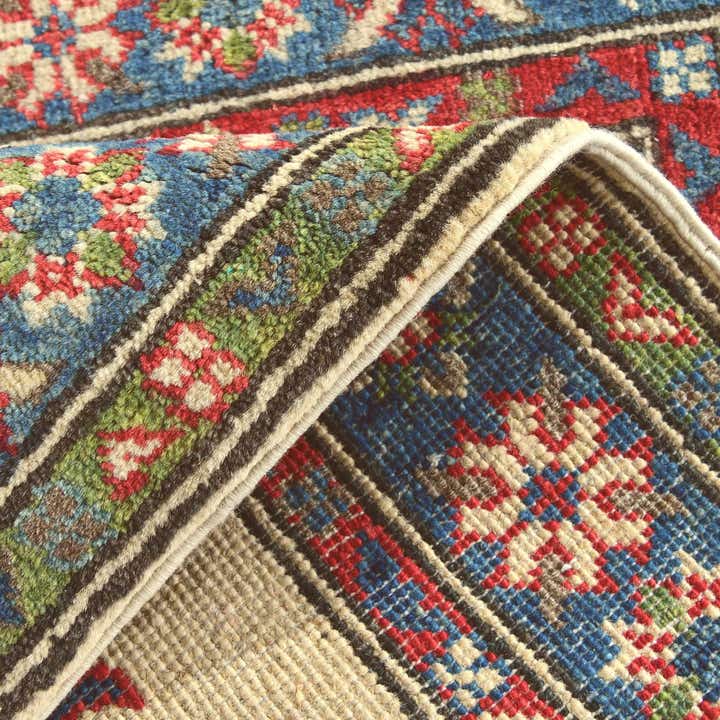 2' 2 x 2' 9 Hand Knotted Kazak Rug
