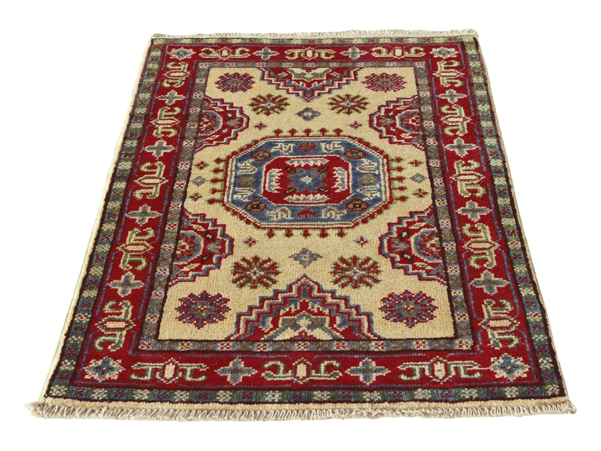2' x 3' 1 Hand Knotted Kazak Rug