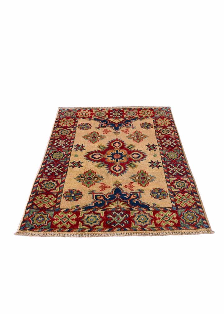 2' x 3' Hand Knotted Kazak Rug