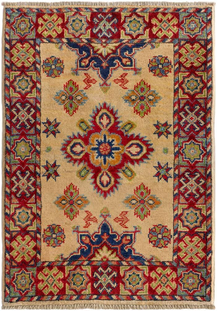 2' x 3' Hand Knotted Kazak Rug