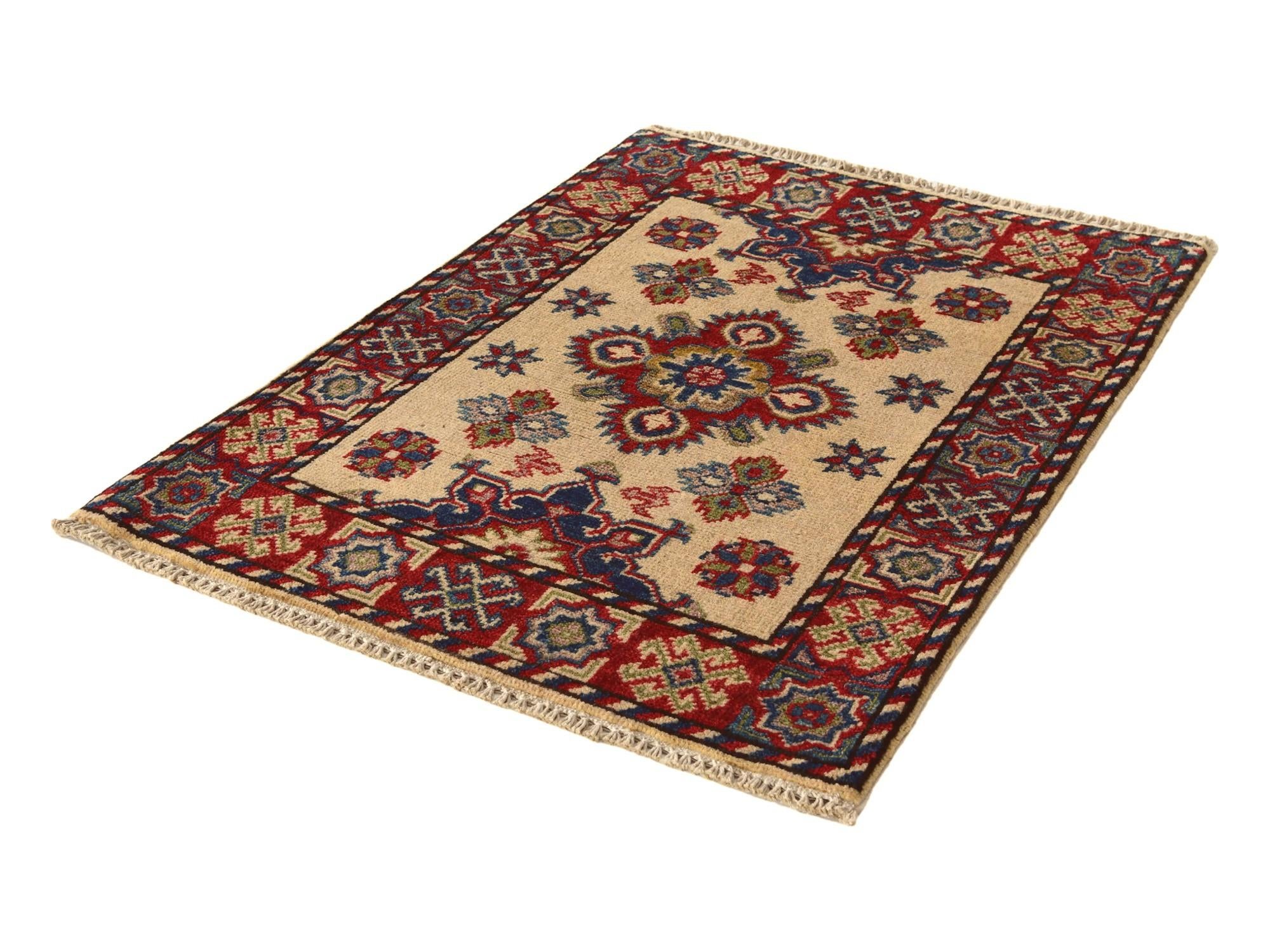 2' 2 x 2' 11 Hand Knotted Kazak Rug