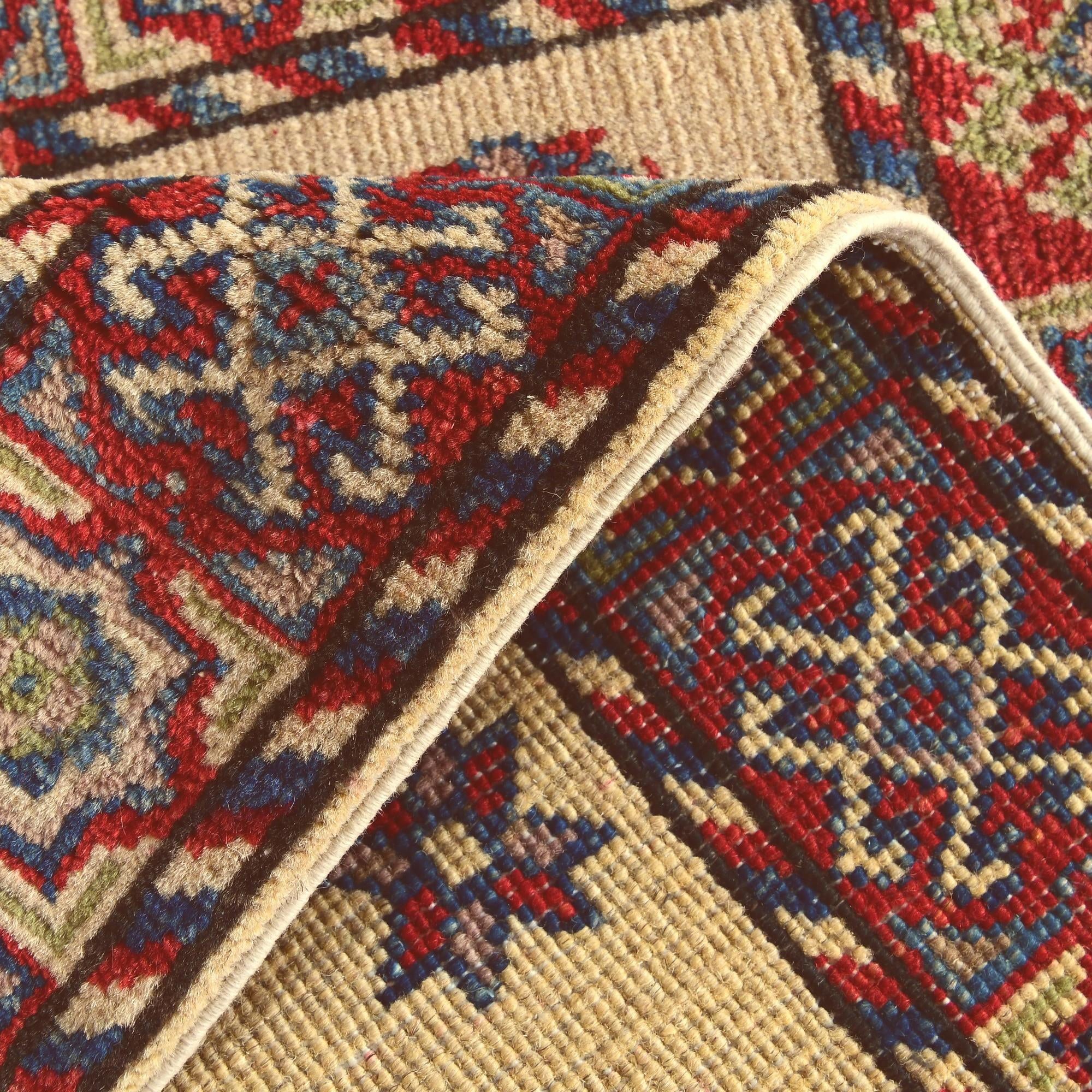 2' 2 x 2' 11 Hand Knotted Kazak Rug
